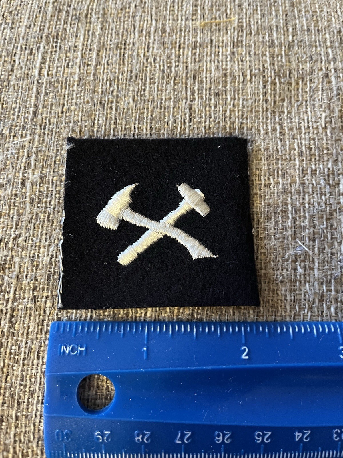 US Navy USN Damage Controlman Black Rating Rate Striker Patch INV12235