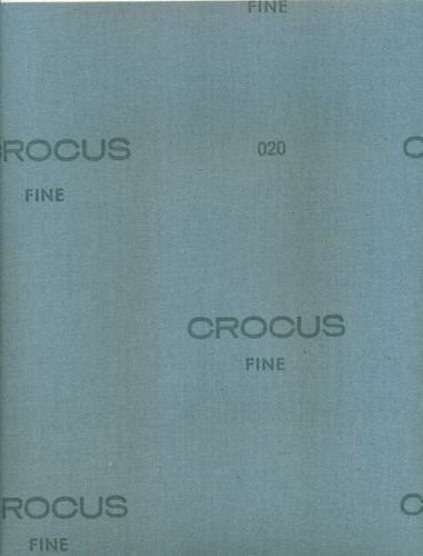 Crocus Cloth Needle Sharpening Pad Super Fine Sandpaper 3" x 9"