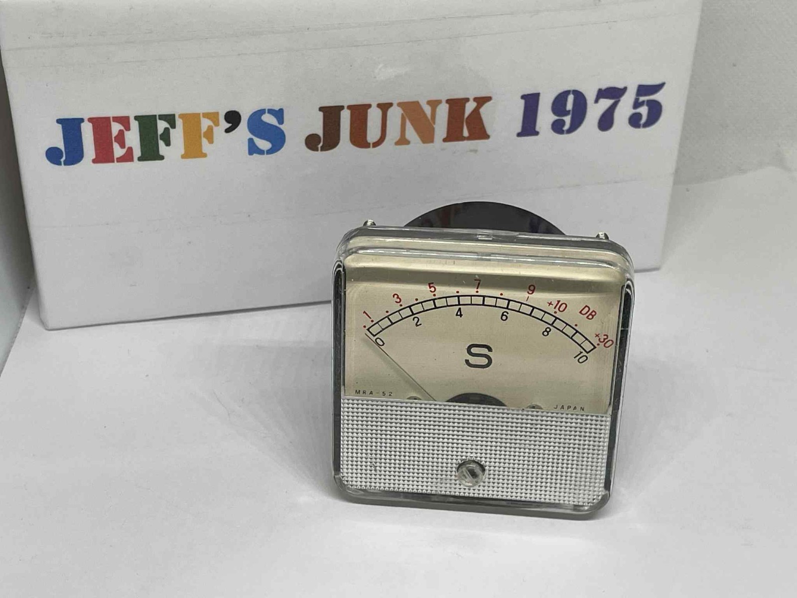 Voltmeter Volts D.C. Vintage Steampunk Panel gage guage Vintage Japan untested