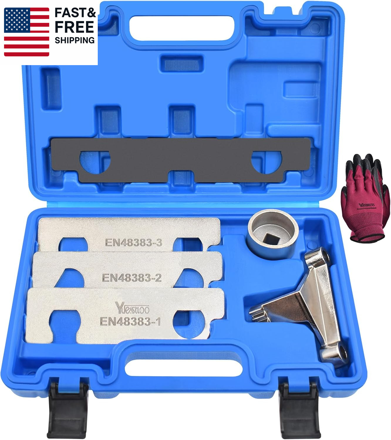Camshaft Retaining and Alignment Timing Tool Kit, Compatible with GM GMC Cadilla