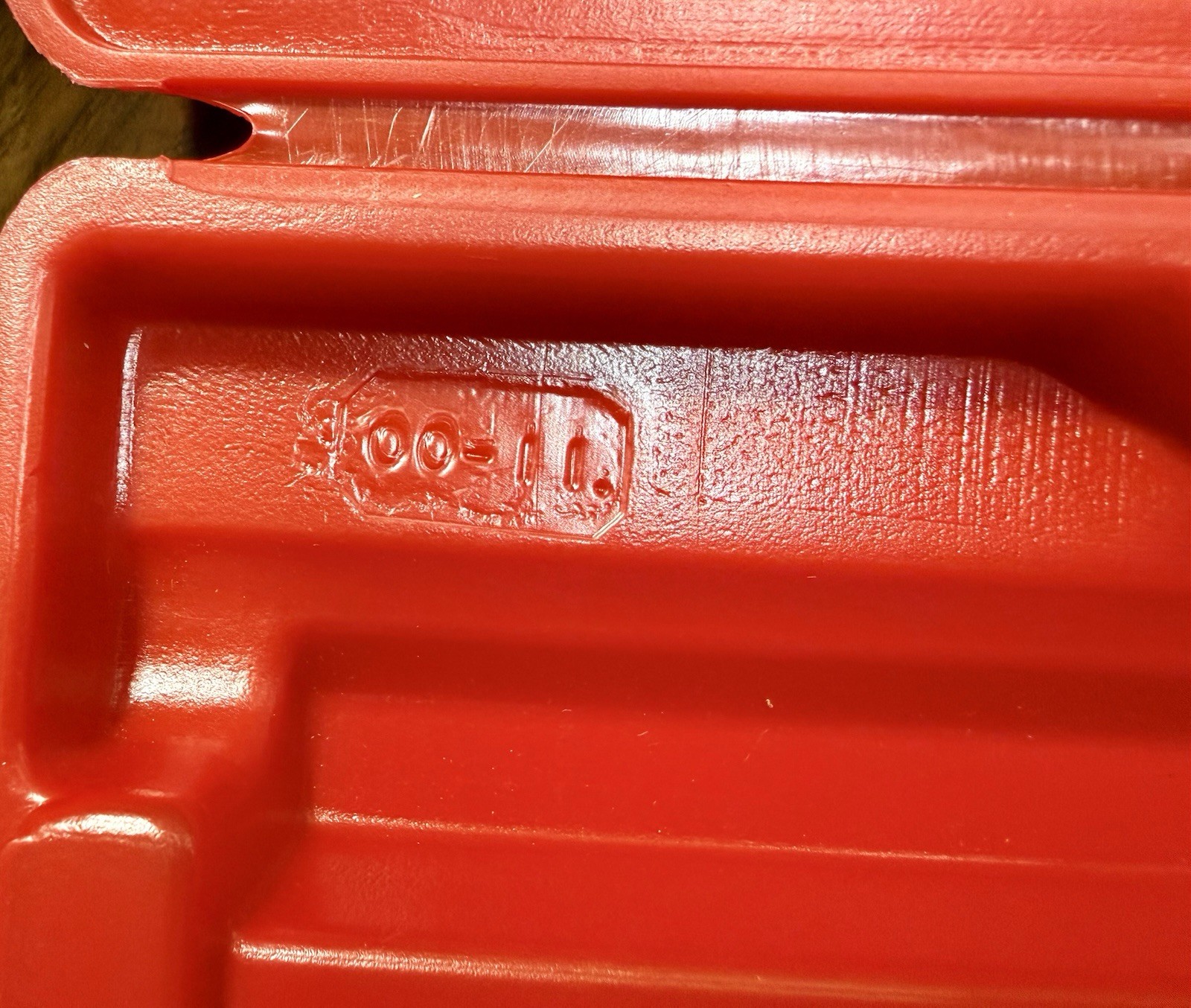 Ruger Pistol Revolver Red Plastic Case *Case Only*