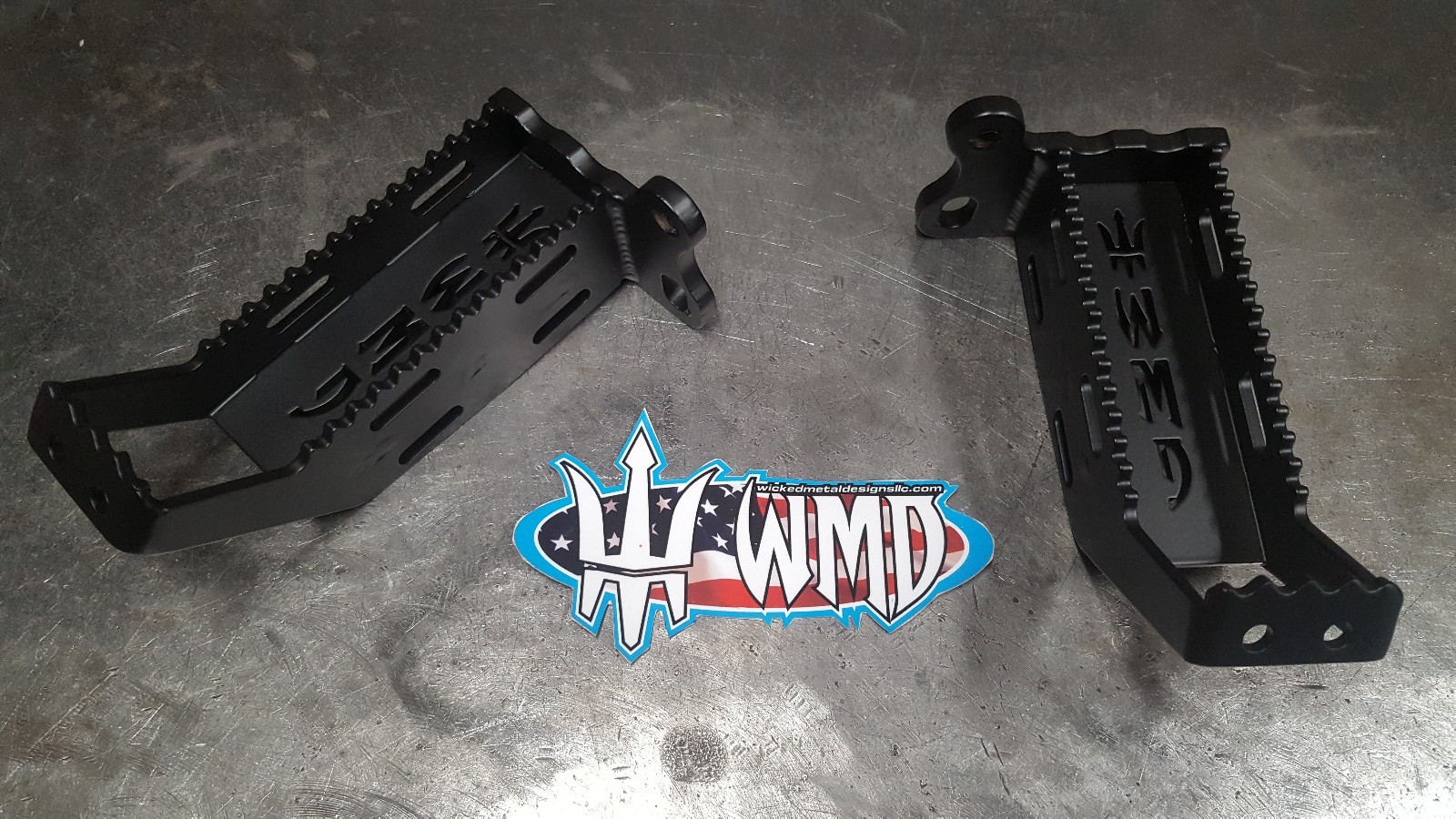 YAMAHA 85-86 YT60 TRI-ZINGER FOOT PEGS
