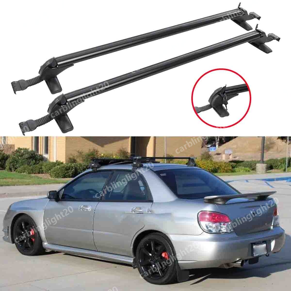 For Subaru Impreza 41.3" Car Top Roof Rack Cross Bars Luggage Carrier + Lock US