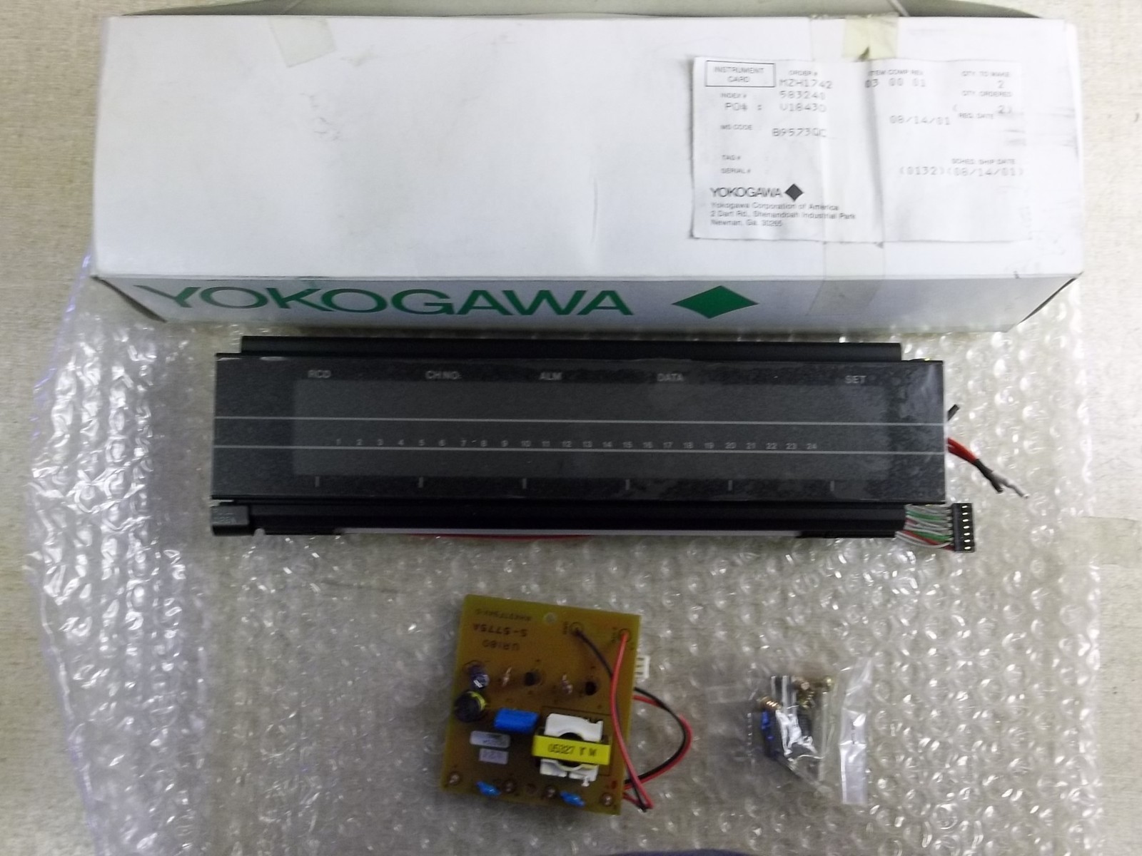 NEW Yokogawa B9573QC Board Assembly C0120086 S-5775A *FREE SHIPPING*