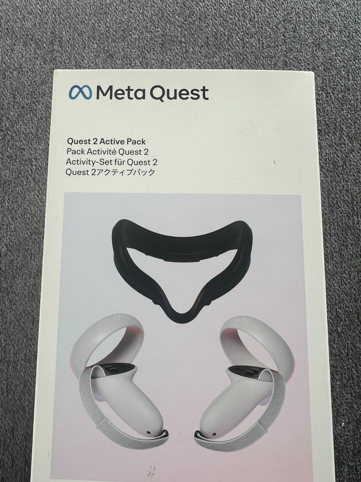 Brand NEW- Meta Quest 2 Active Pack VR Facial Interface, Wrist/Knuckle Straps