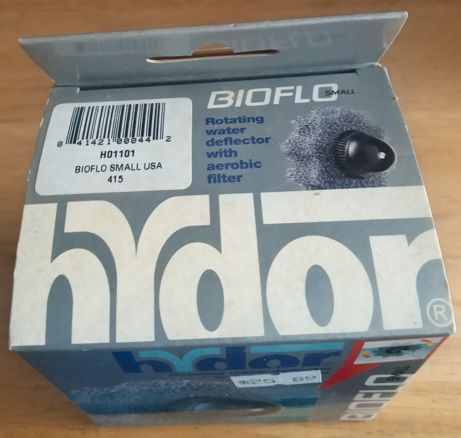 Hydor Bioflo 415 Small Rotating Water Deflector with Aerobic Filter - New