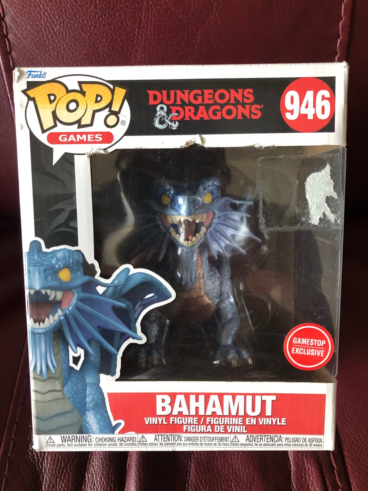 Funko Pop! Games Dungeons & Dragons Bahamut #946 Brand New