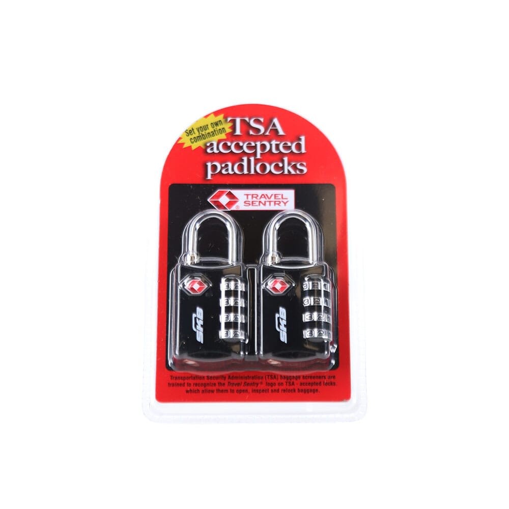 SKB TSA Combination Padlock 2-Pack, Travel Sentry Approved (1SKB-PDL): NEW