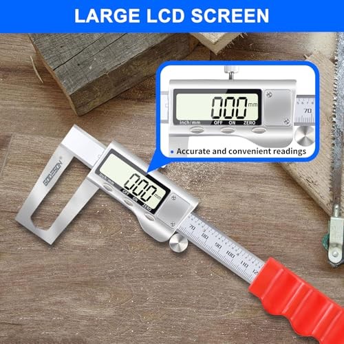 Disc Brake Rotor Micrometer - Digital Caliper Measuring Tool - 6 INCH