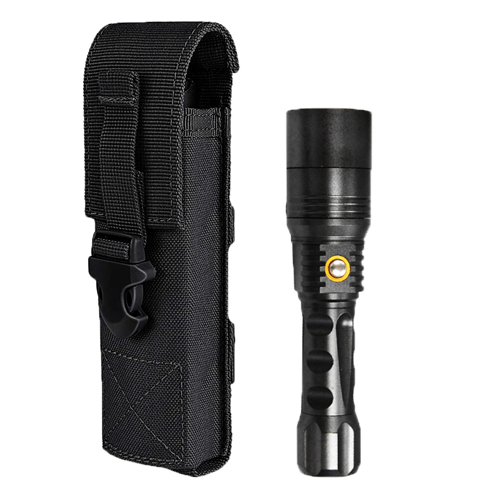 Tactical Flashlight Pouch Holster Case Belt Pouch Molle Organizer Pouch Mini Bag