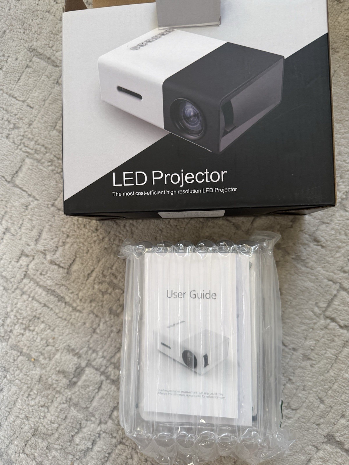 Mini LED Projector - NEW -with Remote- HDMI - Portable