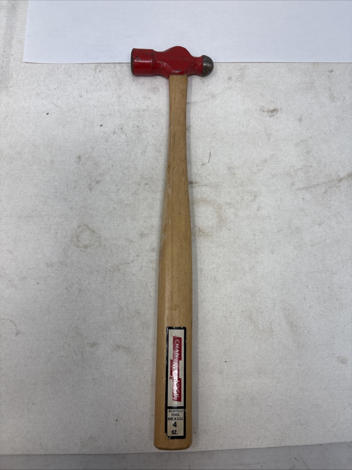 Channellock 4 oz Ball Peen Hammer Jewelers Gunsmith Blacksmith Tool