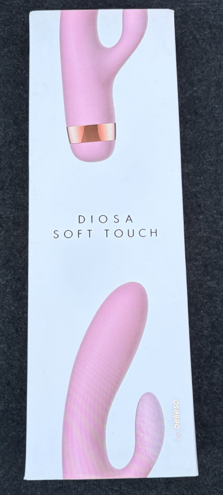 Bellesa Diosa Soft Touch Rabbit Silicone Vibrator Pink BEI036