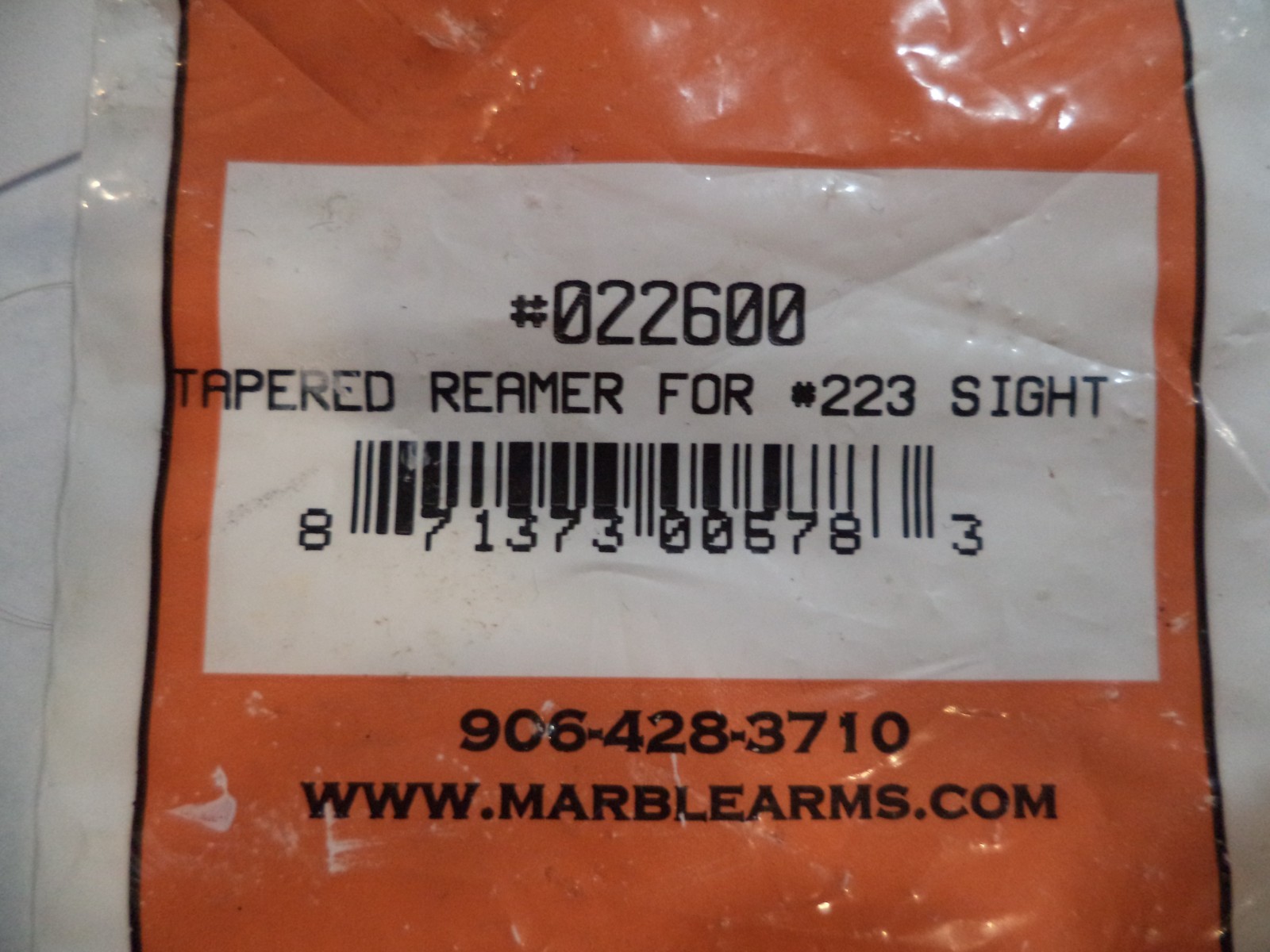 Marble Arms Reamer For .223 Sight