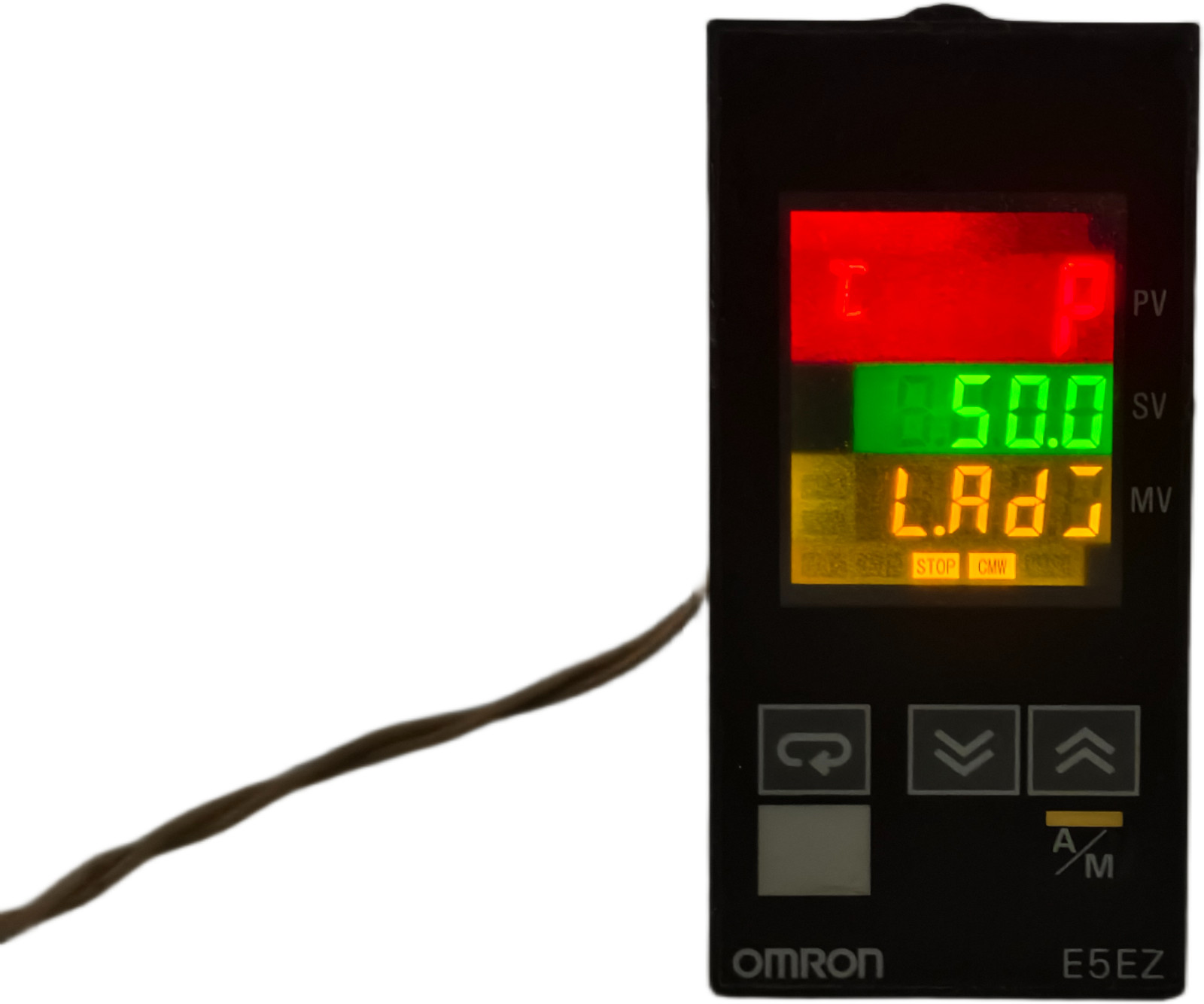 Omron E5EZ-PRR203T Controller Temperature 100-240 VAC 10VZA