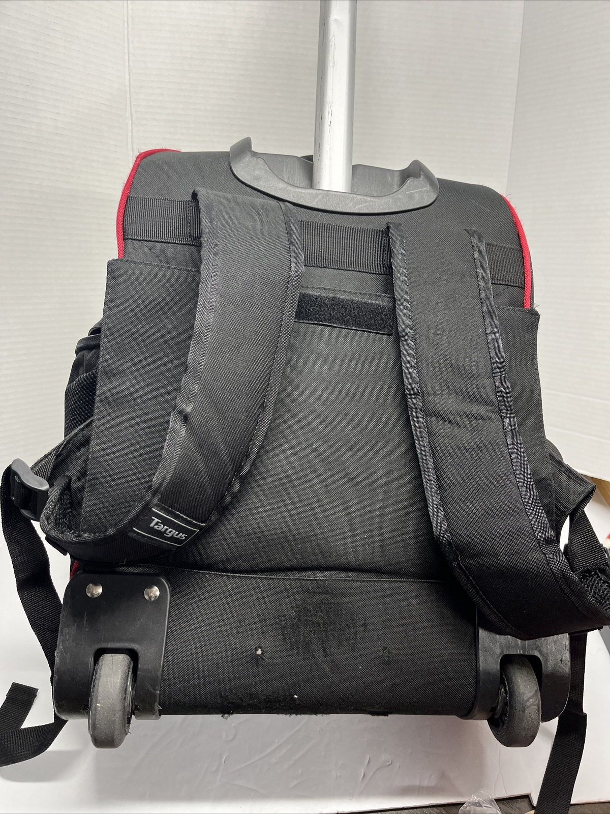 Targus Compact Rolling Laptop Backpack Black
