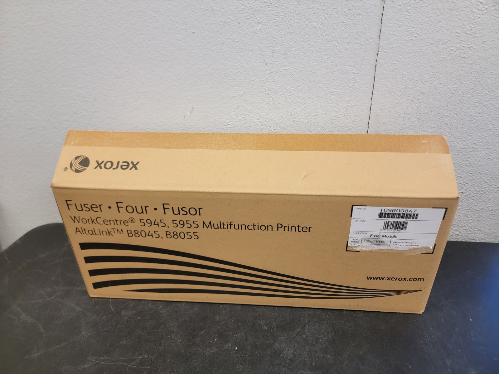 109R00847 New Genuine Xerox Fuser Unit WorkCentre 5945 5955 AltaLink B8045 B8055