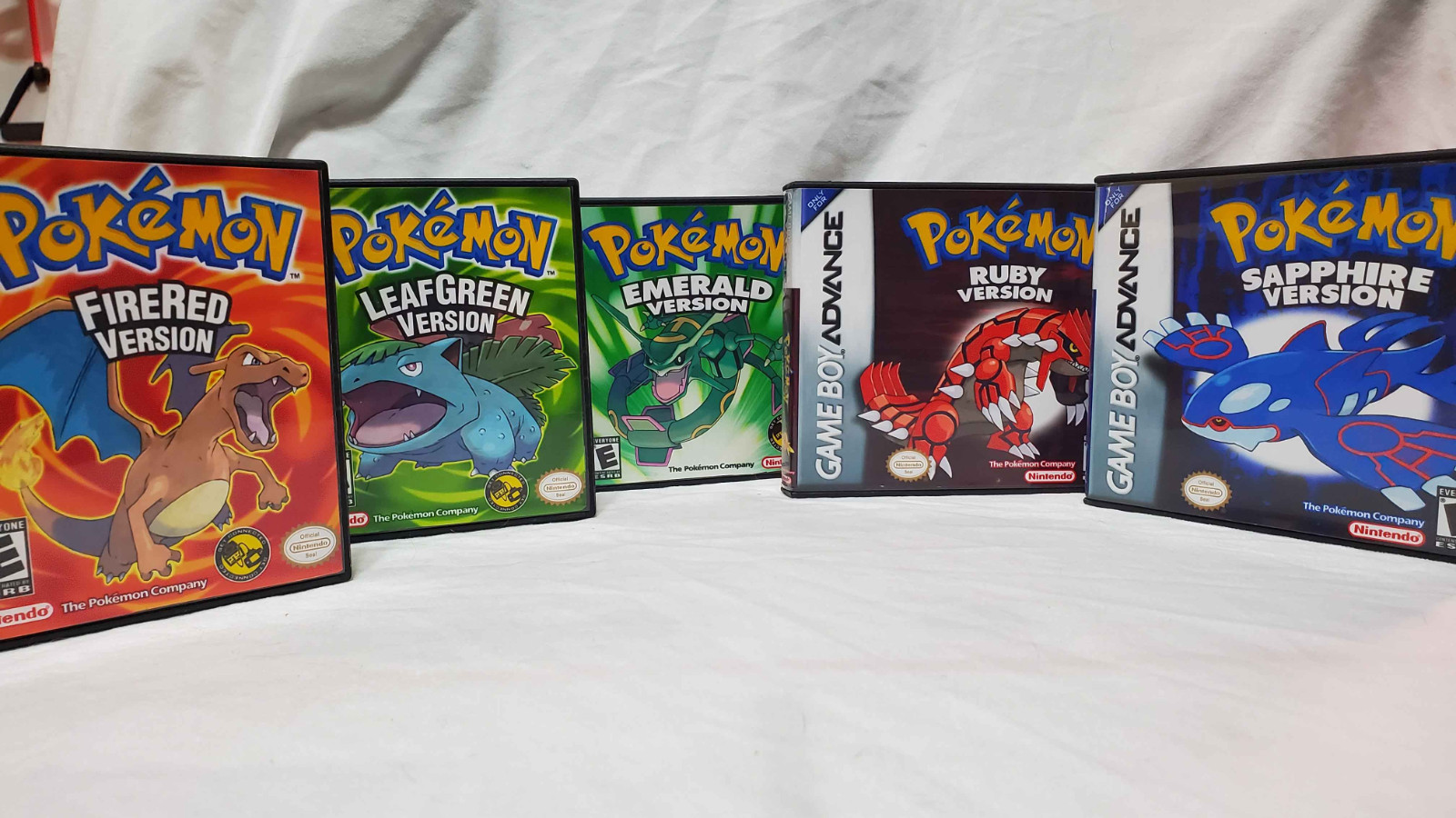 Pokémon GBA Collection Game Case Replacement DS Style Gameboy Advance USA Ship