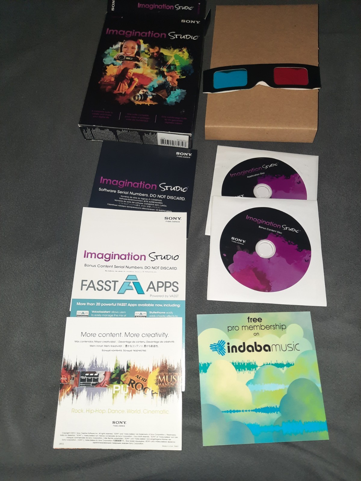 Sony Imagination Studio Version 4 - Complete with Serial Numbers