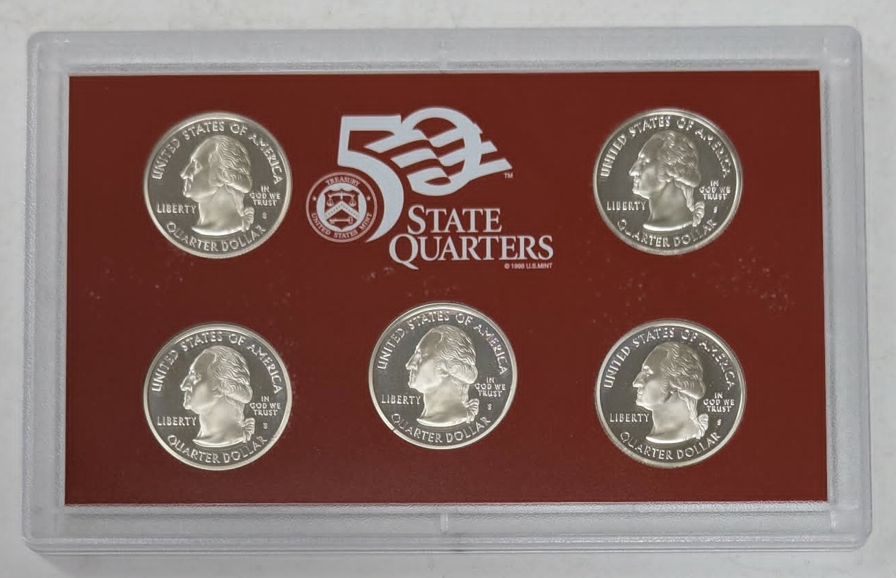 2004 S US Mint Silver Proof Set 11 Coins With OGP & COA