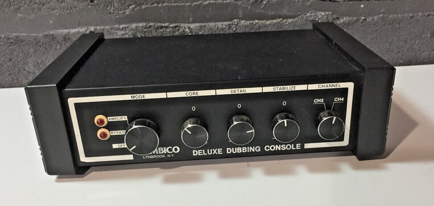 Ambico Deluxe Dubbing Console Model V-0710 (no power cord)
