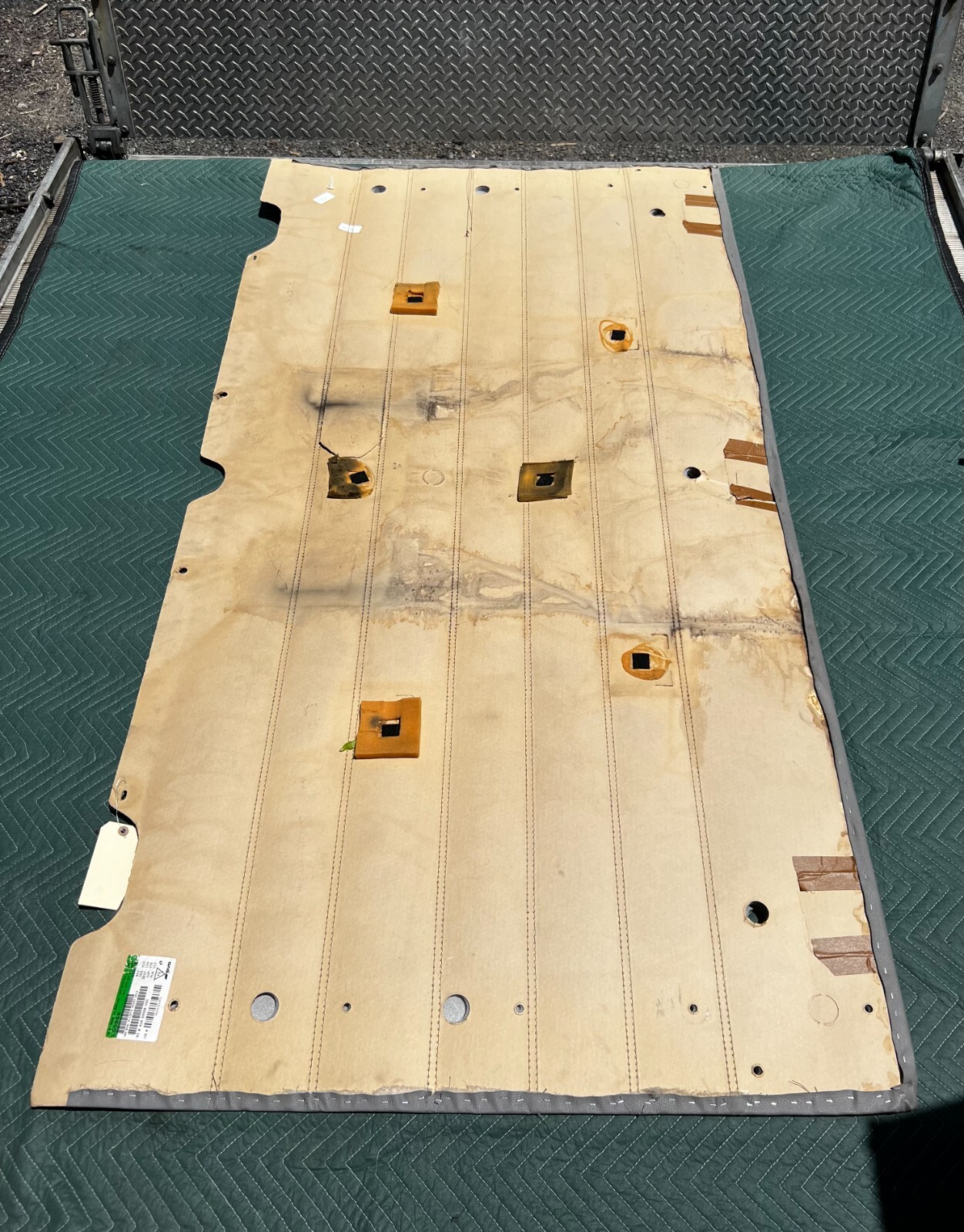 2018-2024 FREIGHTLINER CASCADIA REAR BODY UPHOLSTERY BACKWALL PANEL OEM