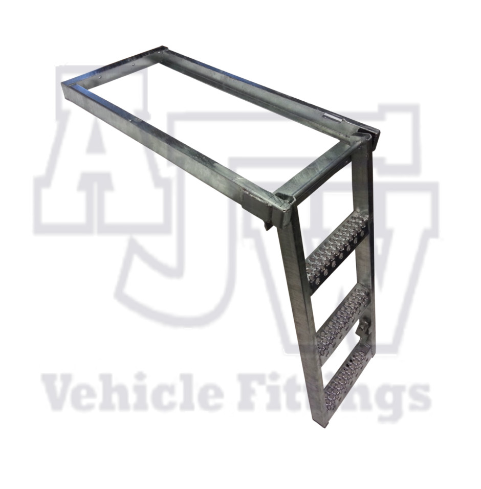 1 x Pull Out Underfloor 3 Rung Step Slide Safety Trailer Truck HGV Access