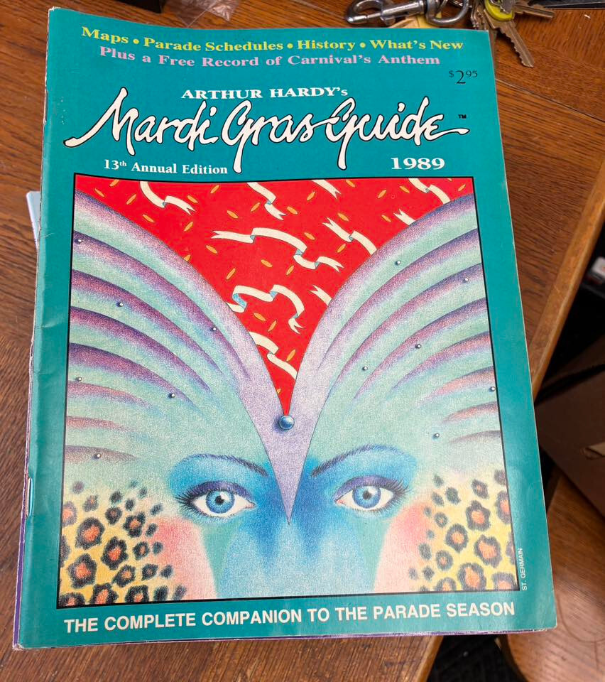 Arthur Hardy's Mardi Gras Guide 1989 New Orleans