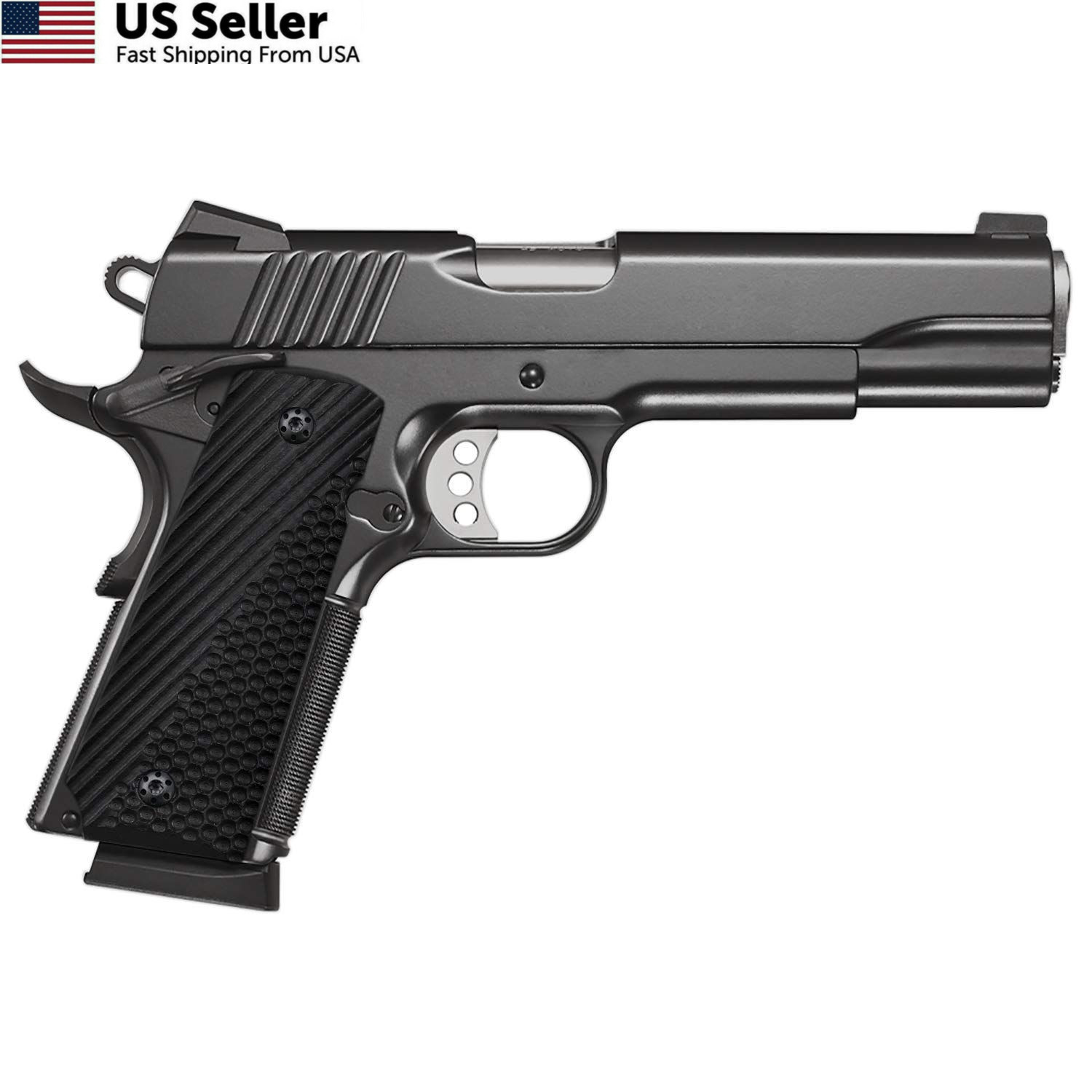 Cool Hand 1911 G10 Grips Full Size Ambi Safety OPS Texture Screws