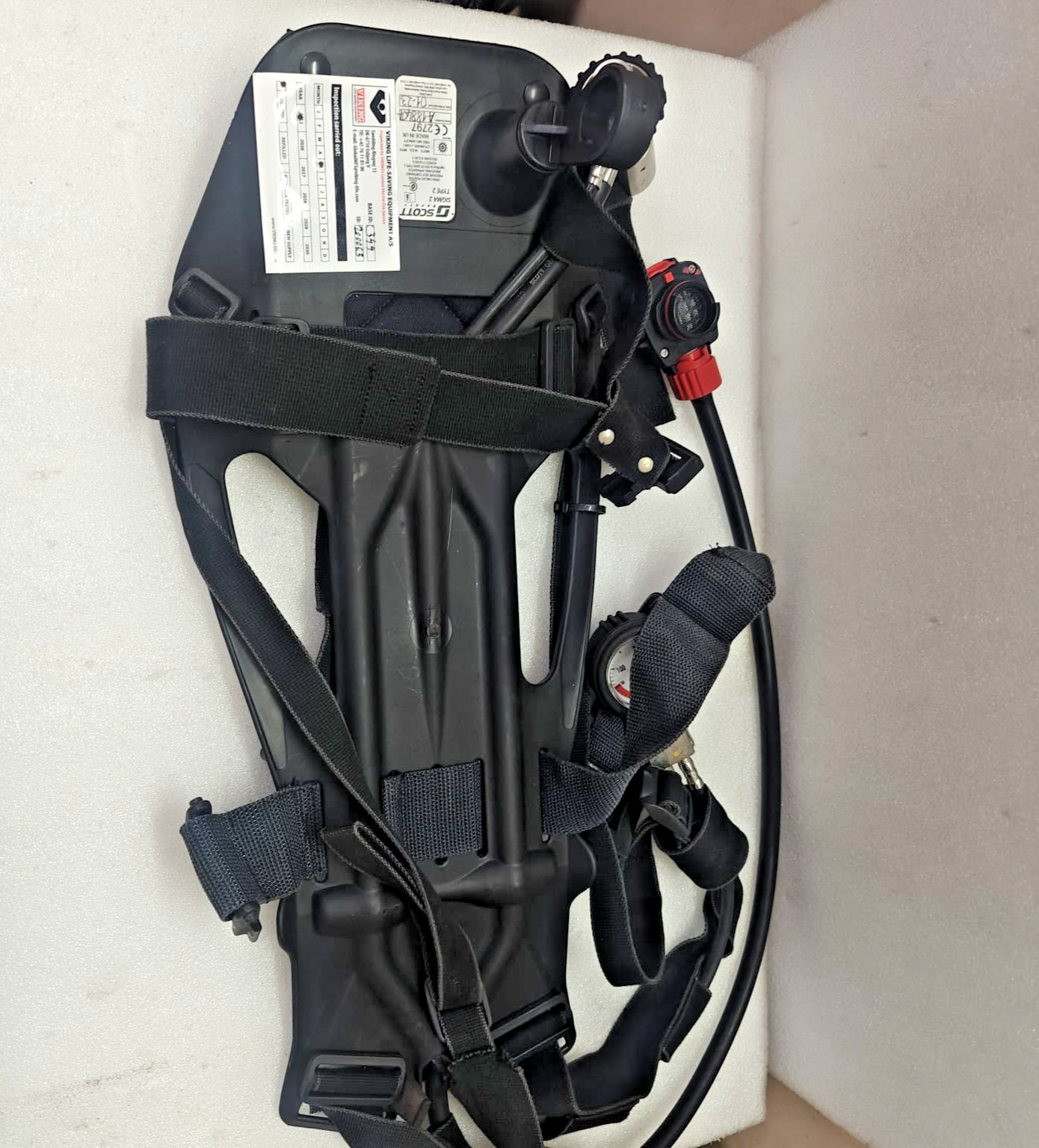 SCOTT SAFETY SIGMA 2 TYPE 2 SELF CONTAINED BREATHING APPARATUS