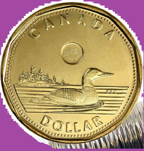 2015 Canada Classic  Loonie One Dollar Coin. Mint UNC. $1 Loon
