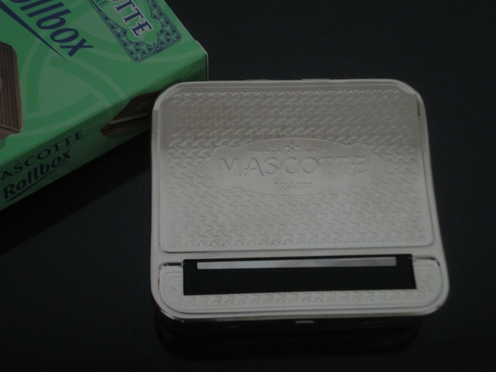 Mascotte 70mm Roller Roll Automatic Cigarette Tobacco Rolling Machine Box #03