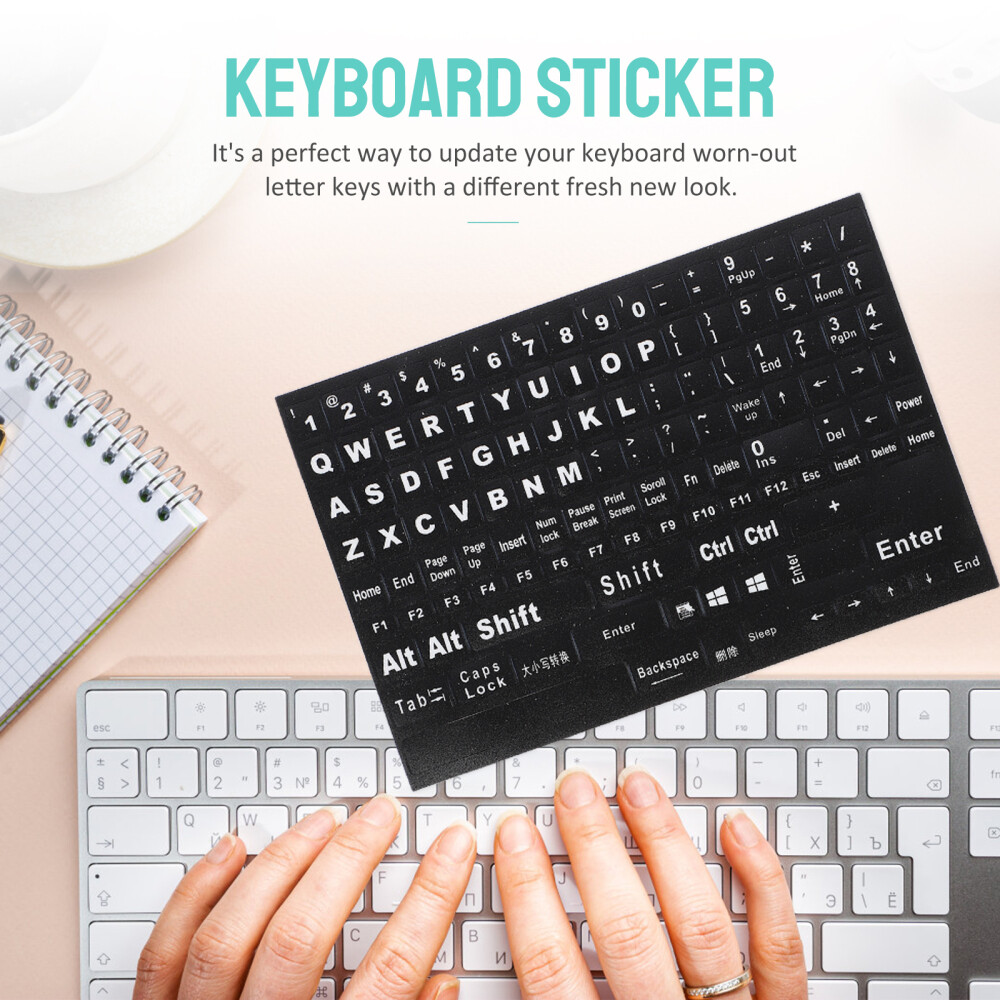 Keyboard PC English Keyboard Stickers Keycap Stickers Laptop