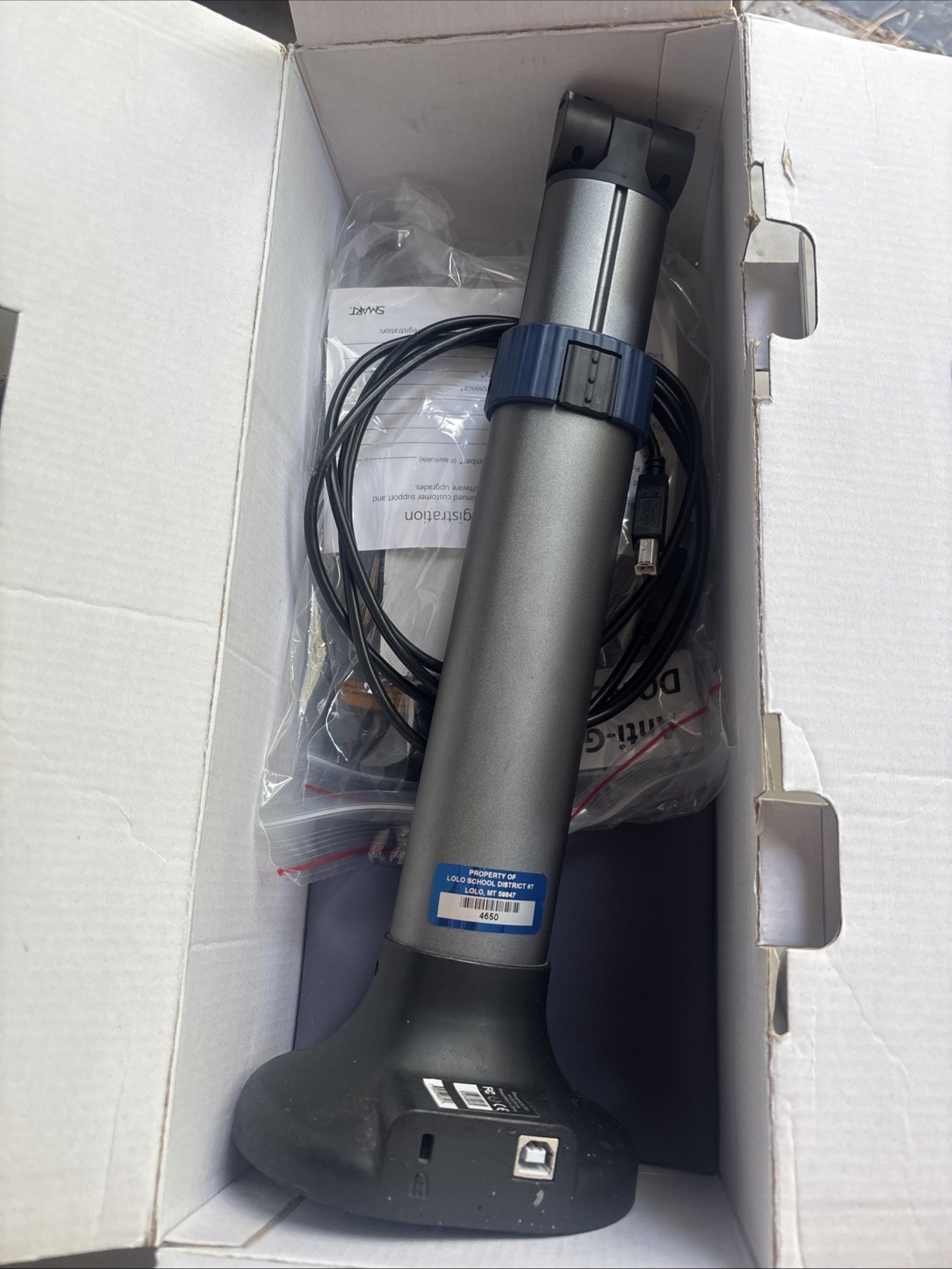 HoverCam T3 USB Document Camera 3 MegaPixel 30FPS 40x Digital Zoom w/ USB Cable