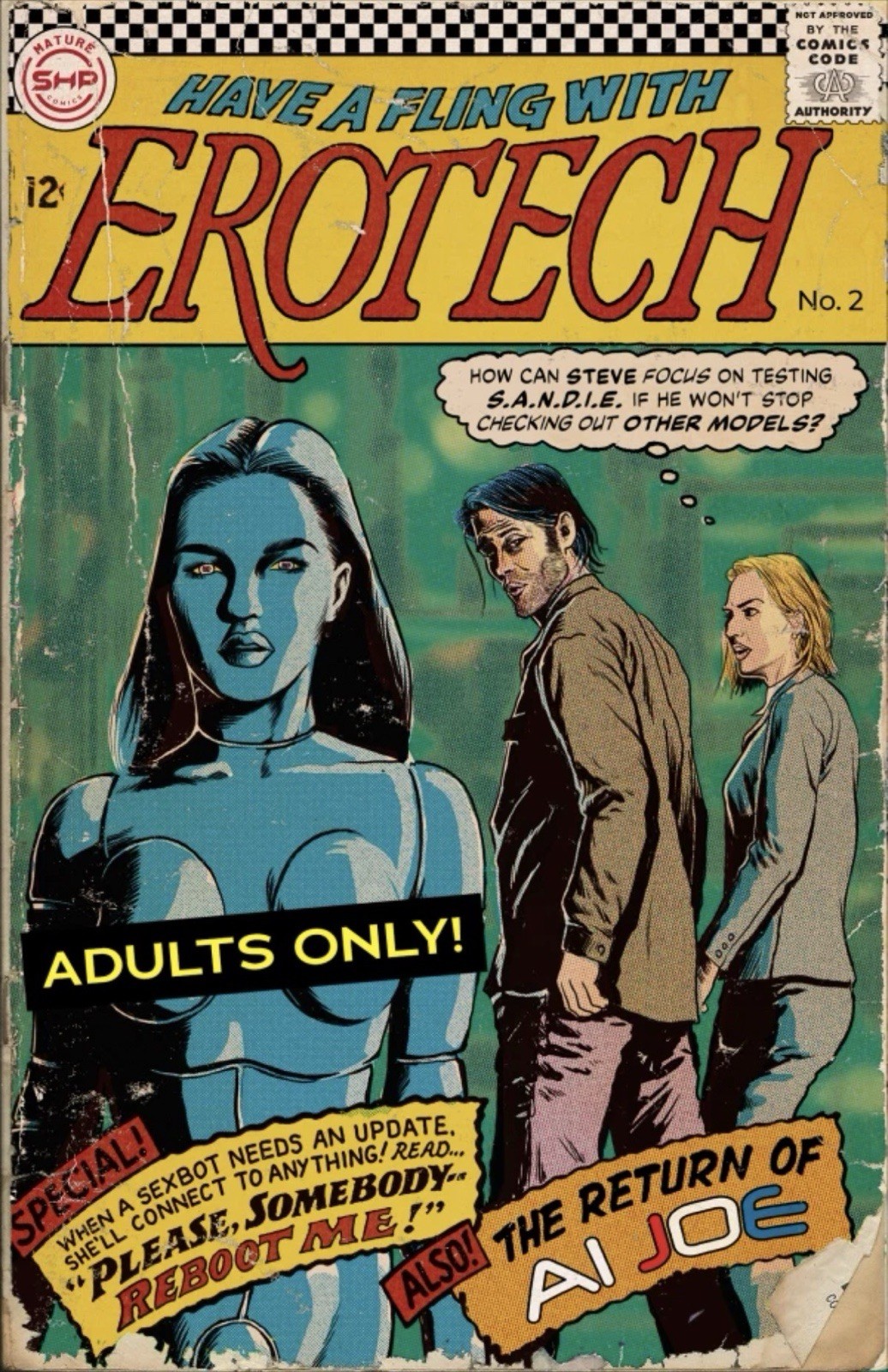 EROTECH #2 (OF 5) CVR A  MEME COVER 🔥