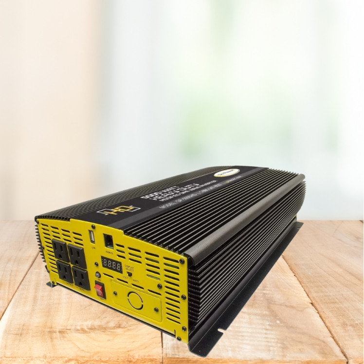 5000 Watt Heavy-Duty Modified Sine Wave Inverter Go Power! GP-5000HD