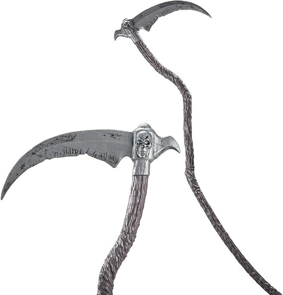 Spooktacular Creations Grim Reaper Scythe Prop, Faux Scythe...
