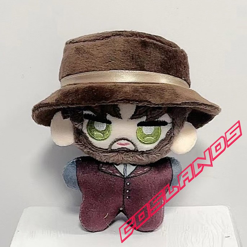 10cm Identity Ⅴ Magician Servais Le Roy Plush Doll Anime Plushie Pendants Toys