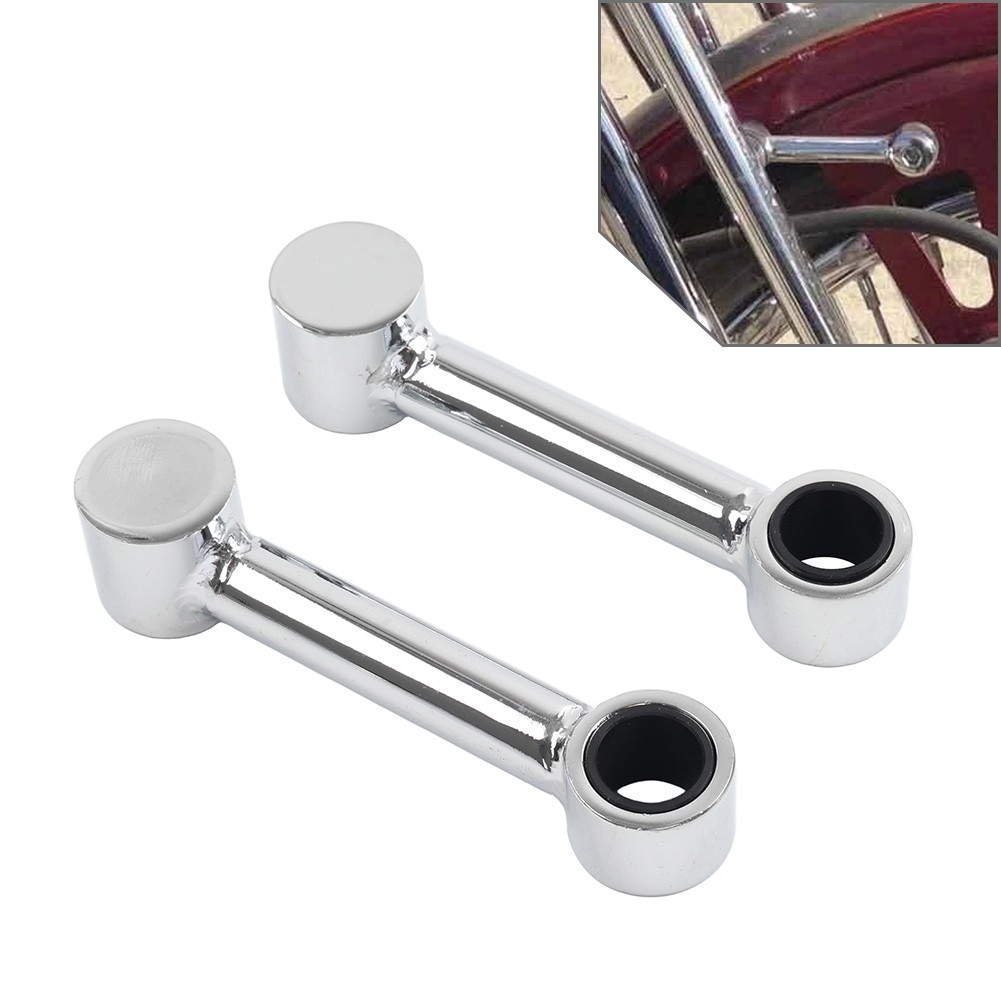 Front Mudguard Mount Bracket Kit For Harley Softail Springer FXSTS 1993-2006 05