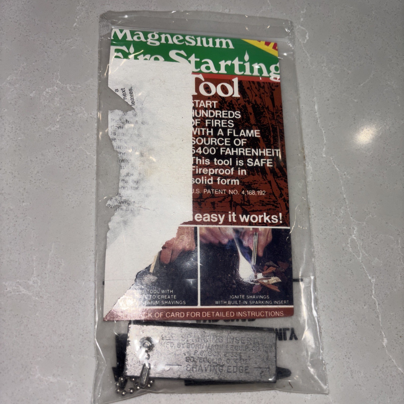 Magnesium Bar Fire Starting Tool  K1