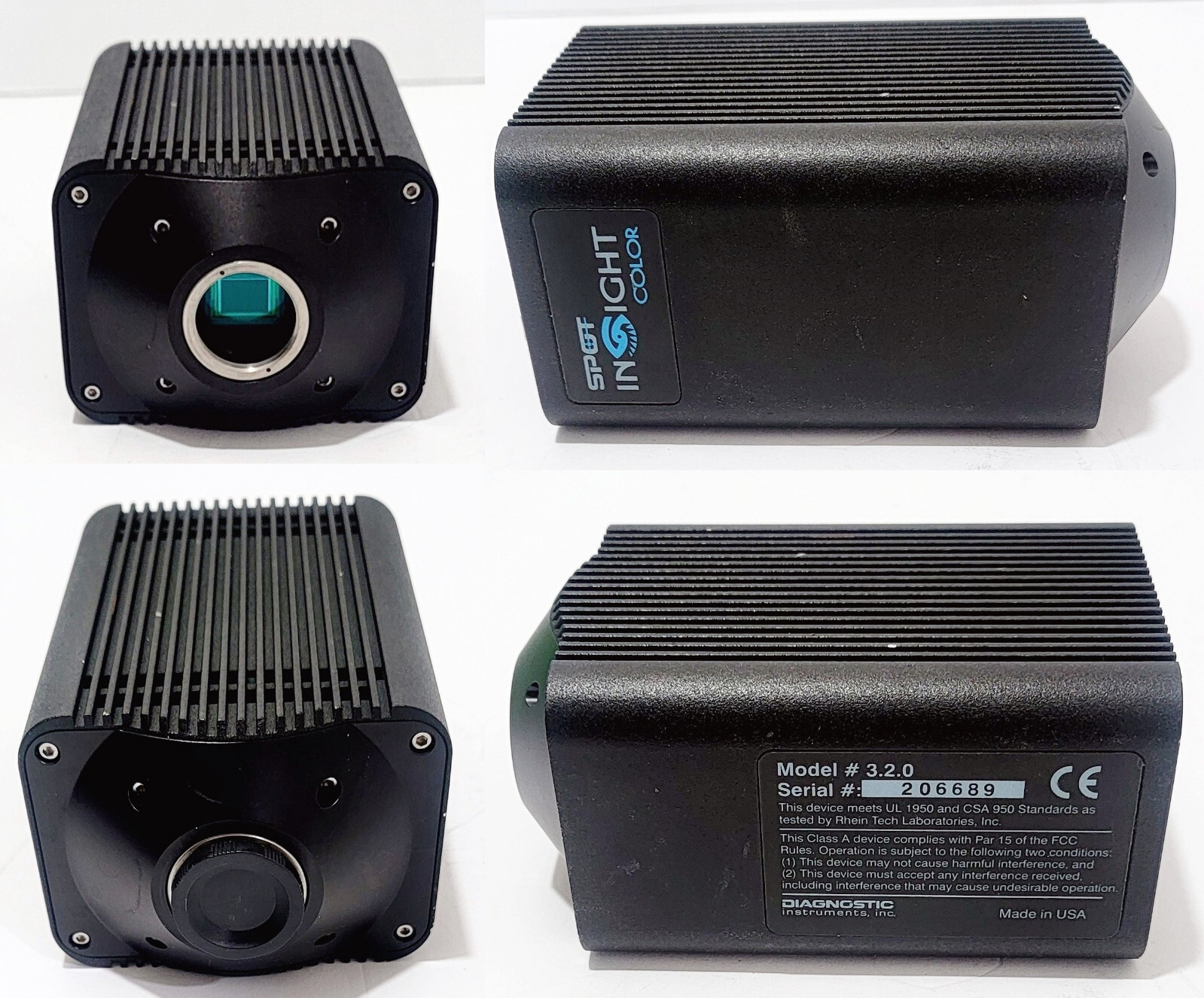 Diagnostic Instruments SPOT INSIGHT COLOR Model 3.2.0 Digital Camera