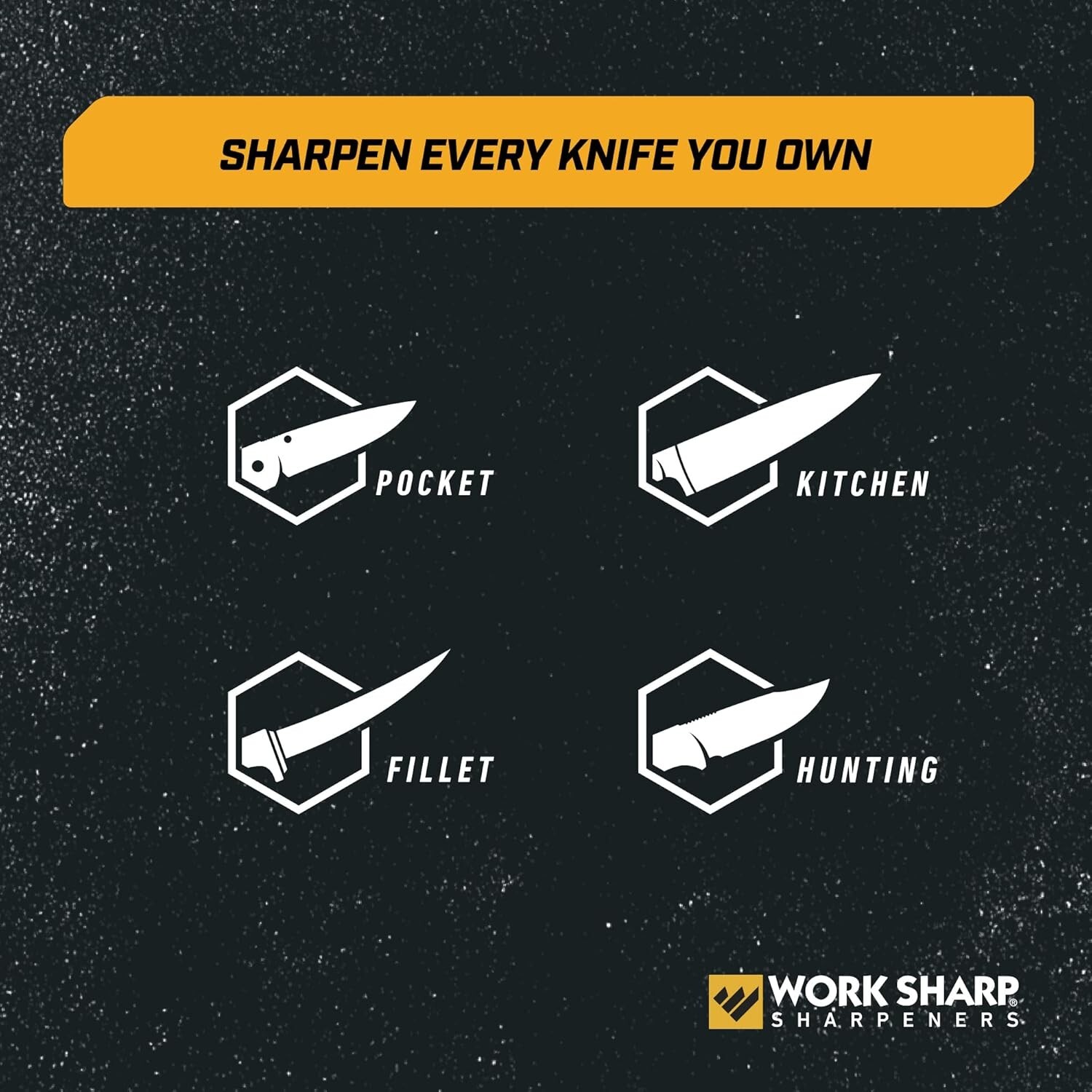 Precision Adjust Knife Sharpener Kit Sharpens All Pocket Kitchen Knives-Coarse