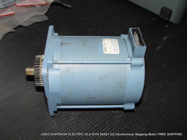USED SUPERIOR ELECTRIC SLO-SYN SS421-G3 Synchronous Stepping Motor FREE SHIPPING