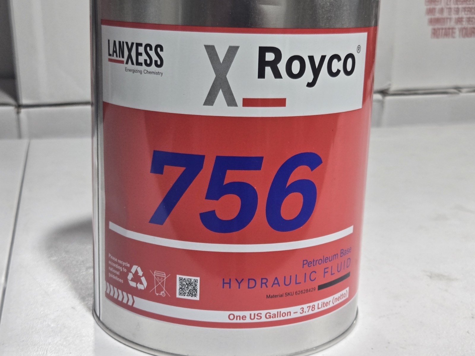 Royco 756 1 Gal With Certs And Test Report