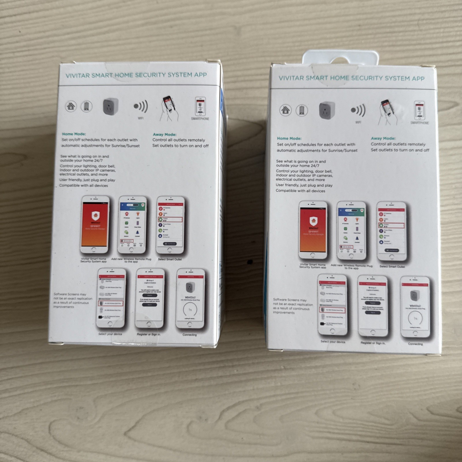VIVITAR Smart Security Wireless Smart Plug 2 Boxes
