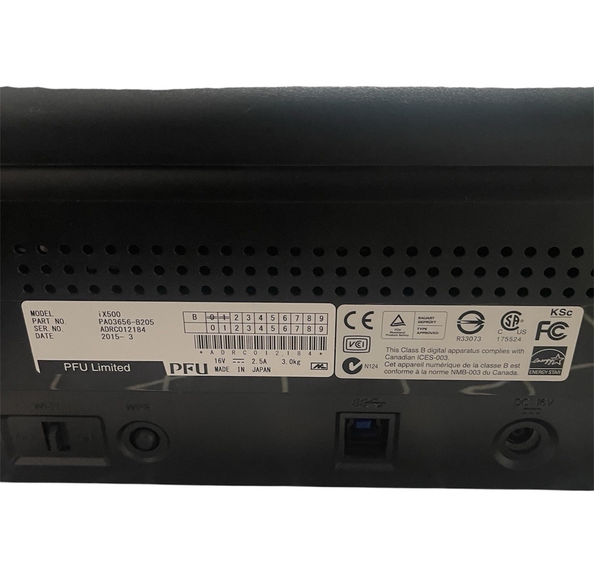 Fujitsu ScanSnap iX500 Desktop Wireless Document Scanner (No Cord)