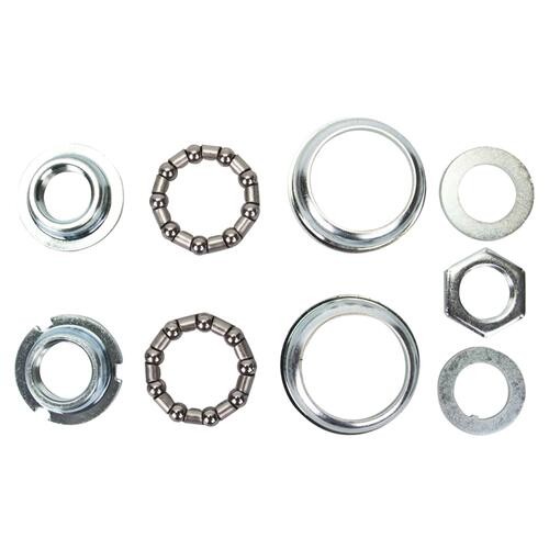 Sunlite Bicycle Bottom Bracket 68mm Silver 24TPI for 1-Piece Cranksets
