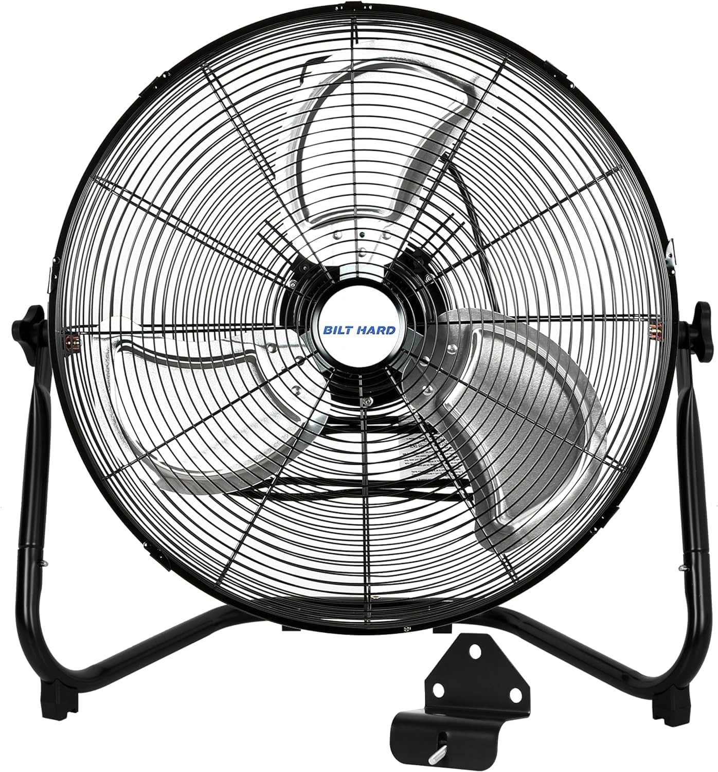 BILT HARD 4650 CFM 20" High Velocity Floor Fan, 3-Speed Heavy Duty Metal Fan w