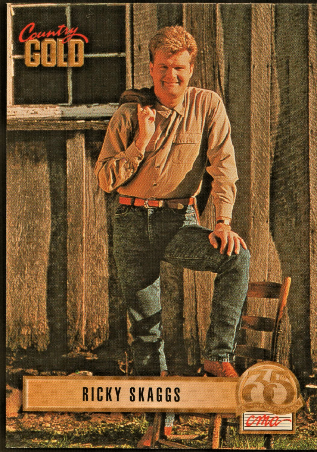 1993 Sterling Country Gold - Series 2 - #41 Ricky Skaggs