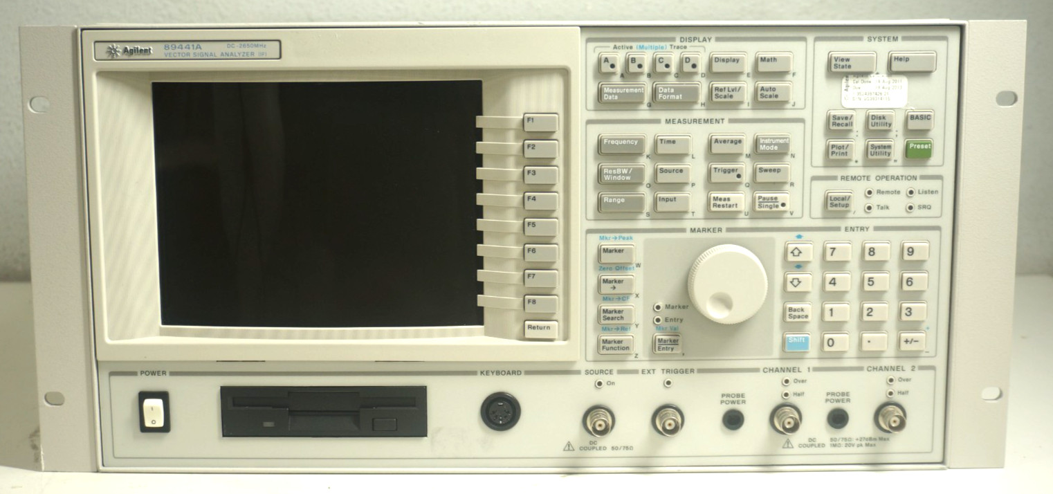 Agilent - 89441A - Vector Signal Analyzer (IF) DC-2650MHZ  USED